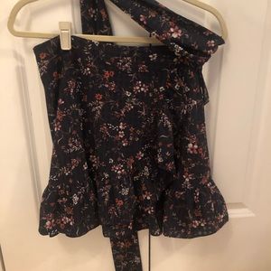 Tularosa Maida Ruffle Skirt in Burlingame Floral